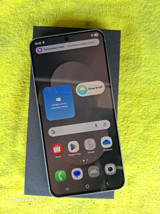Vând/Schimb Samsung S25 Fe 5g Black Garanție Vodafone Ca Nou Dual Sim Fulbox Liber