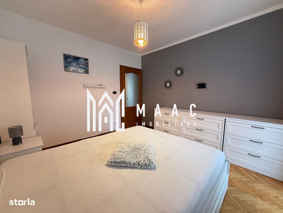 Apartament 3 camere | 2 bai | Renovat | Balcon | V. Aurie