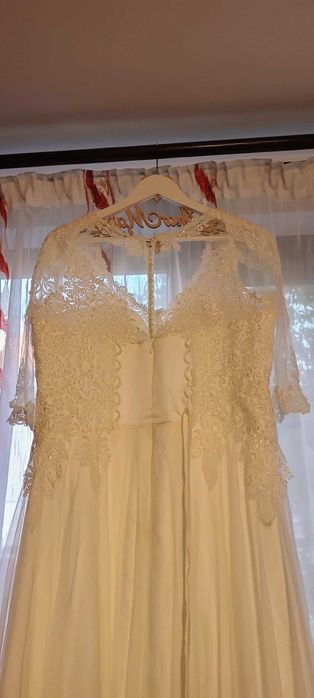 Rochie de mireasa + voal - ocazie