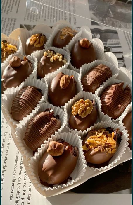 Финики в шоколаде королевские