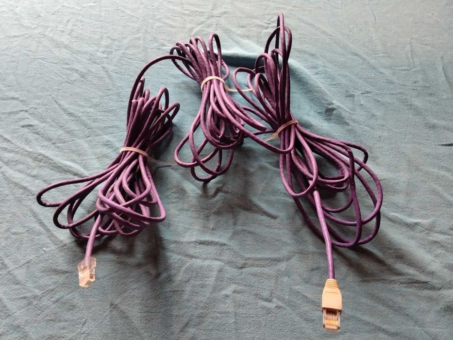 10метров високоскоростен интернет кабел-готов за употреба с букси