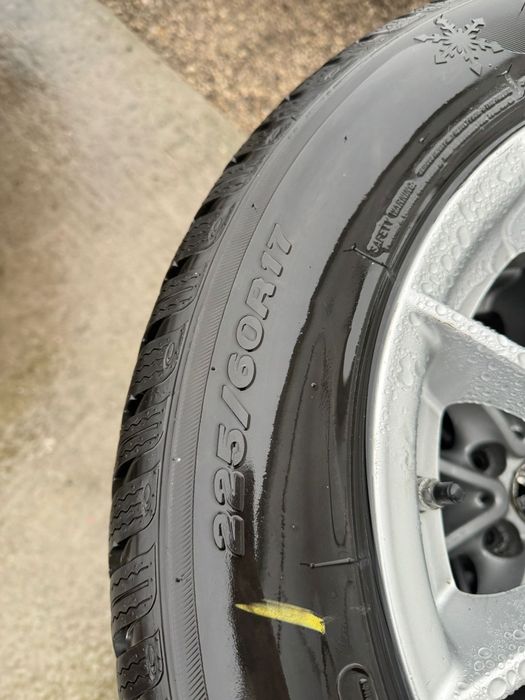 Продавам оригимални джанти  гъс зимни гуми за  БМВ BMW  225/60/17