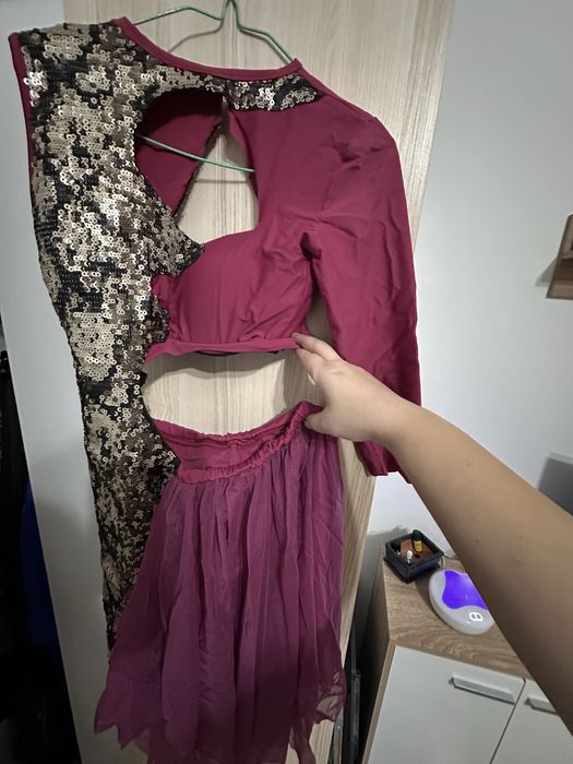 Costum de dans cu sutien integrat - pentru scena