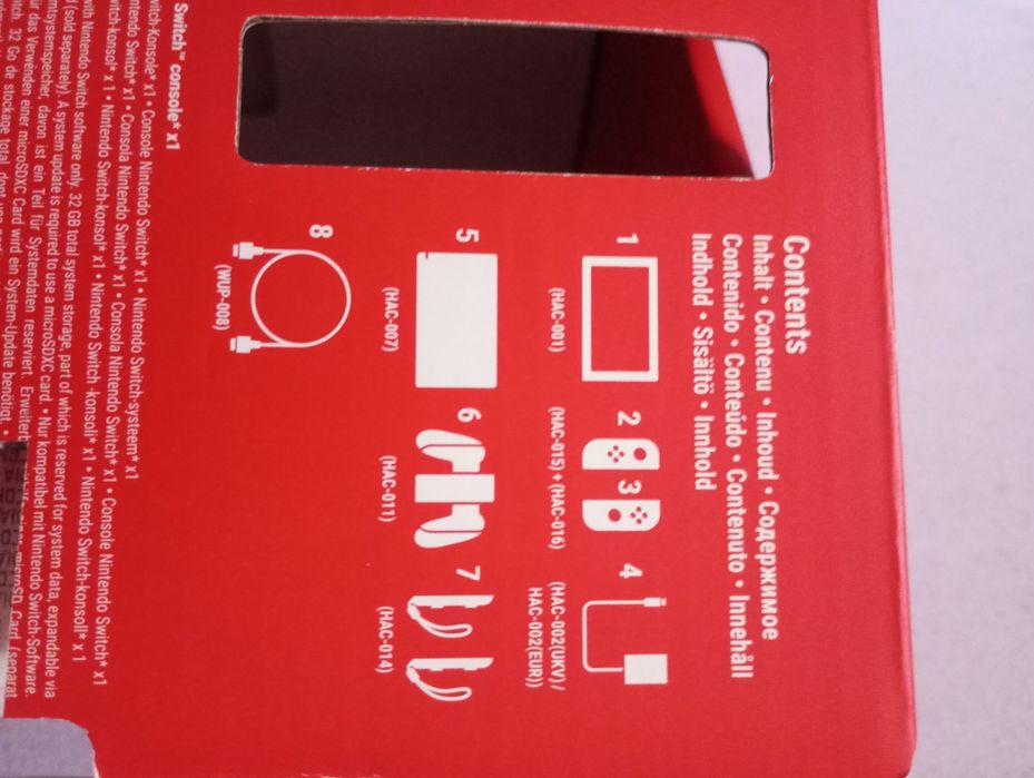 Consola Nintendo switch