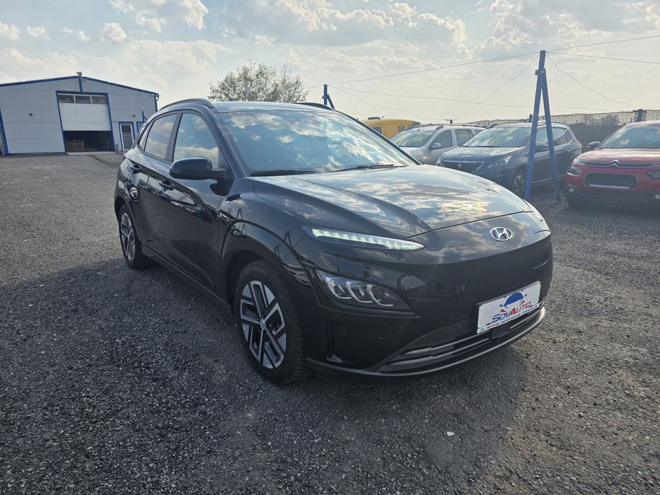 Hyundai Kona electric baterie mare 64kw 2021 facelift