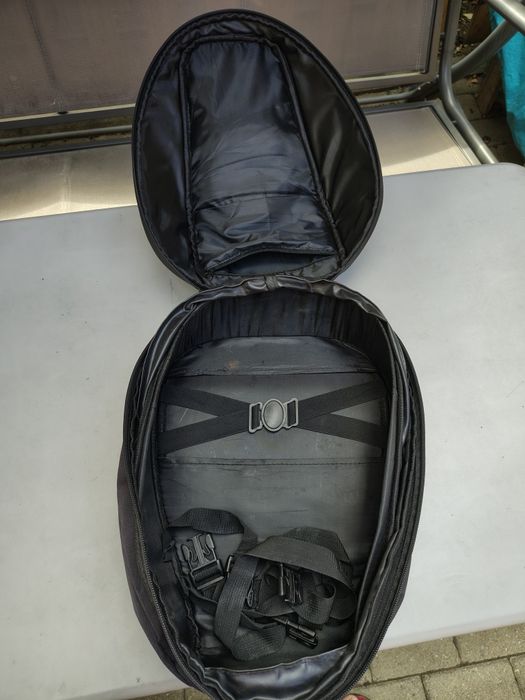Geanta moto codita extensibila