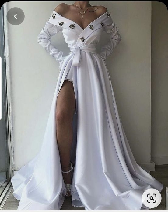 Rochie creatie unica alba