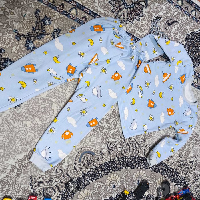 Тёплые пижамы на 4-5 лет