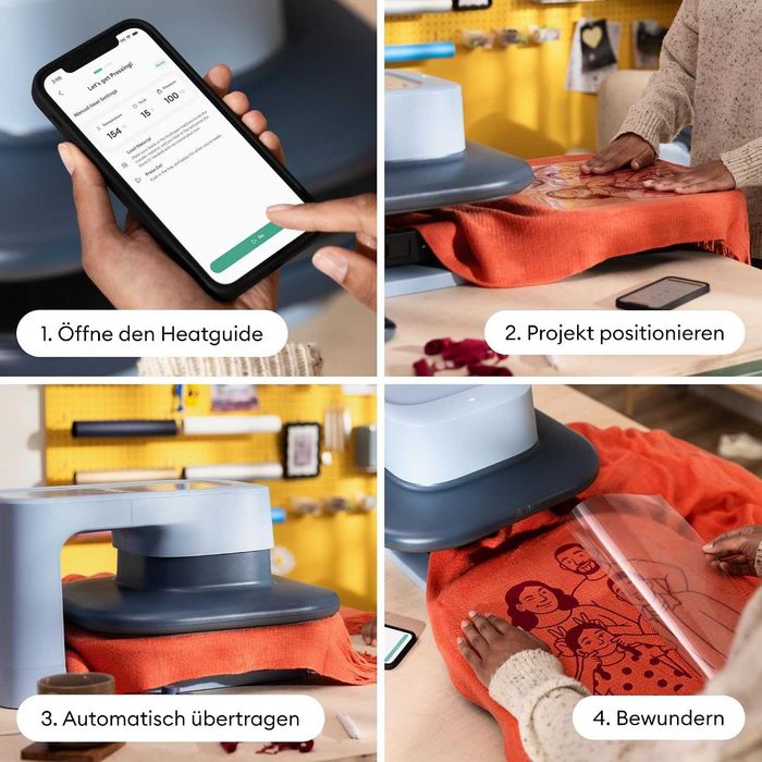 Cricut AutoPress 2 – автоматична термопреса 38 × 38 см