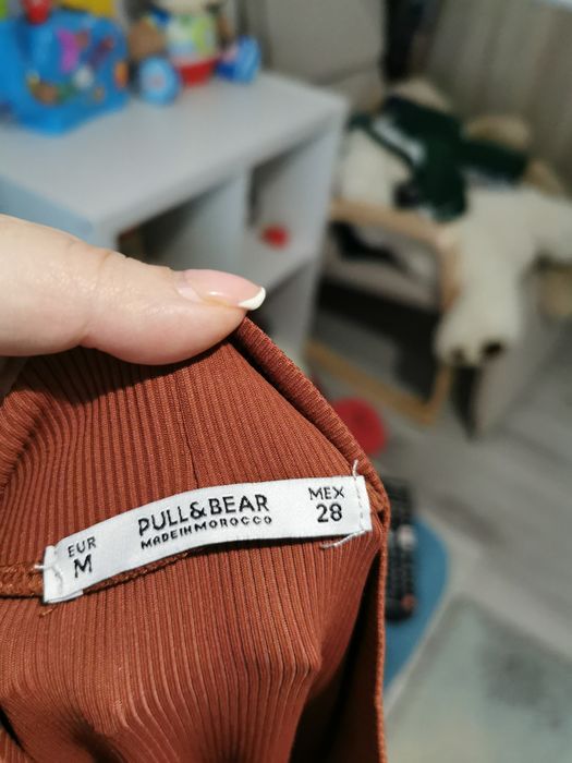 Rochie mulata caramiziu