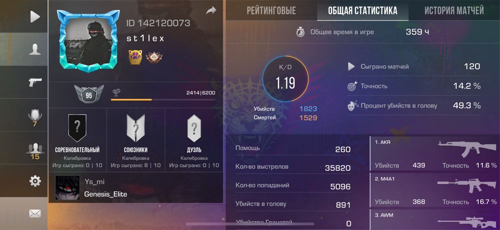 Аккаунт стандофф 2