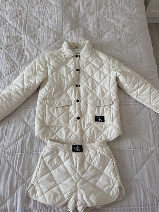 Стеганный  Костюм для девочки