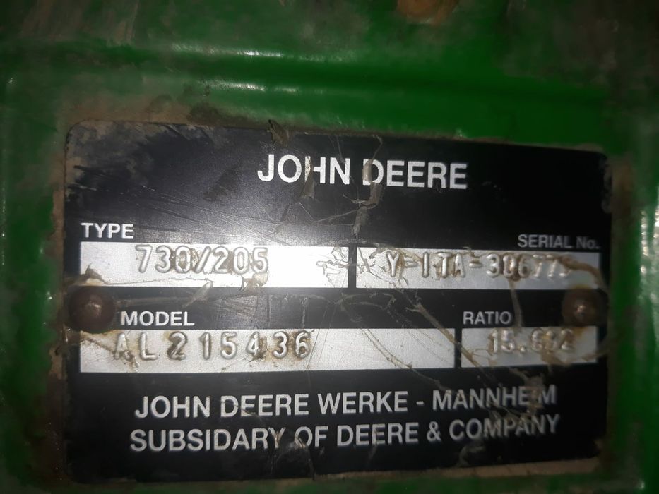 Transmisie finală John Deere/Case/Fendt/Deutz