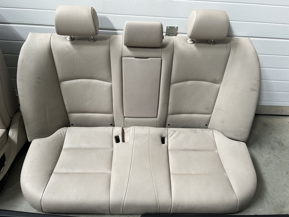 scaune Interior piele crem cu incalzire bmw f10 f11