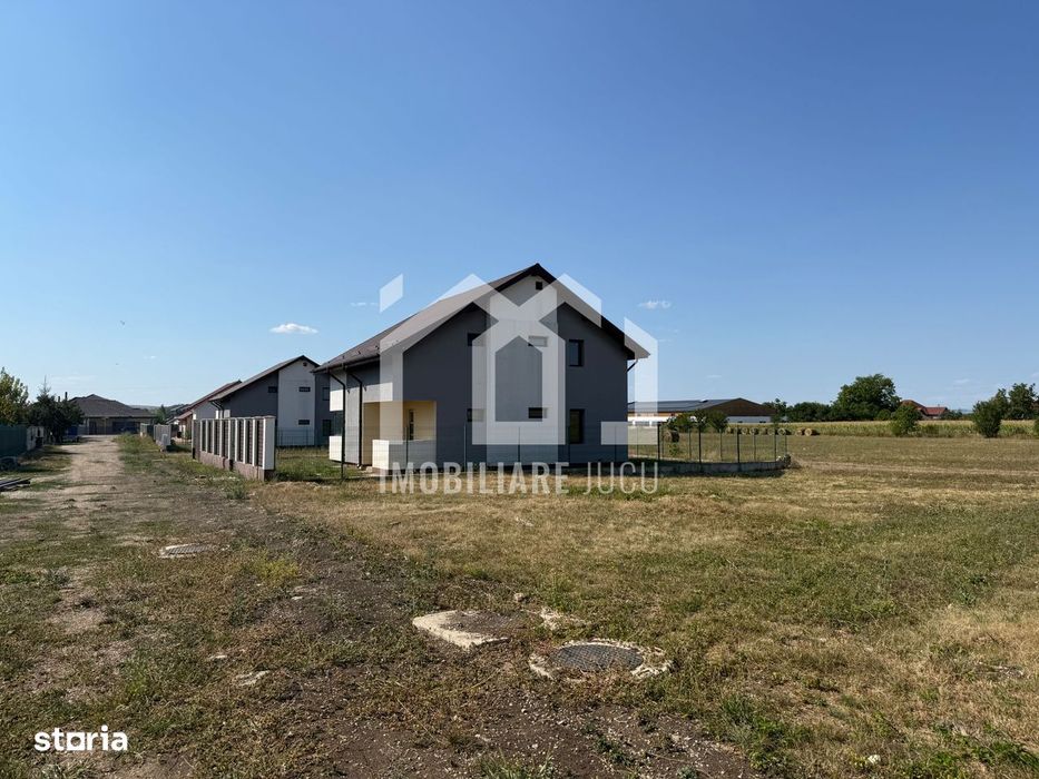 Teren cu PUZ aprobat și proiect de casă P+M – 400 mp - Jucu de Sus