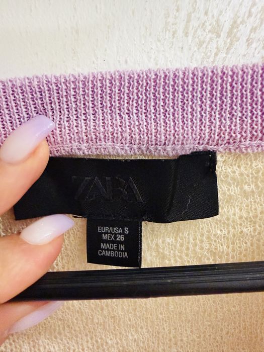 Zara жилетка дълъг ръкав