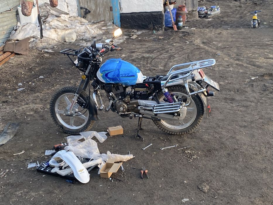 Новый мотоцикл лтм ф9