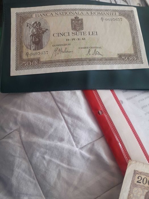 Bacnote de 2000 lei si 500 lei pret buc