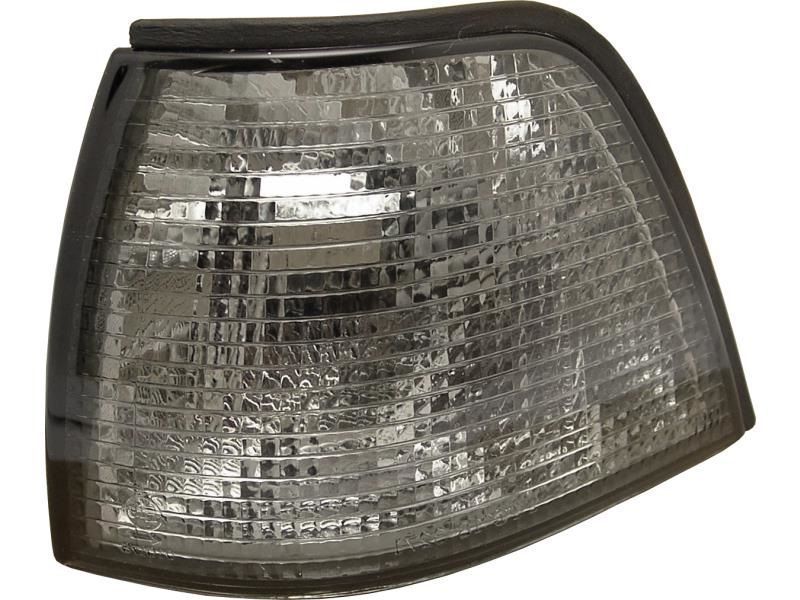 Lampa semnalizare fata Bmw Seria 3 (E36), 12.1990-03.2000, Sedan, Compact, Kombi, partea Stanga, Fata, fumuriu; cu soclu bec; tuning; Omologare: ECE, TYC