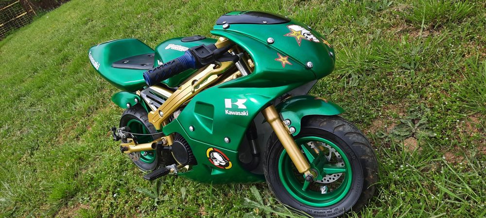 Мини мото ТУНИНГ  ПИСТОВ pocket детски мотор Dirt bike 54cc