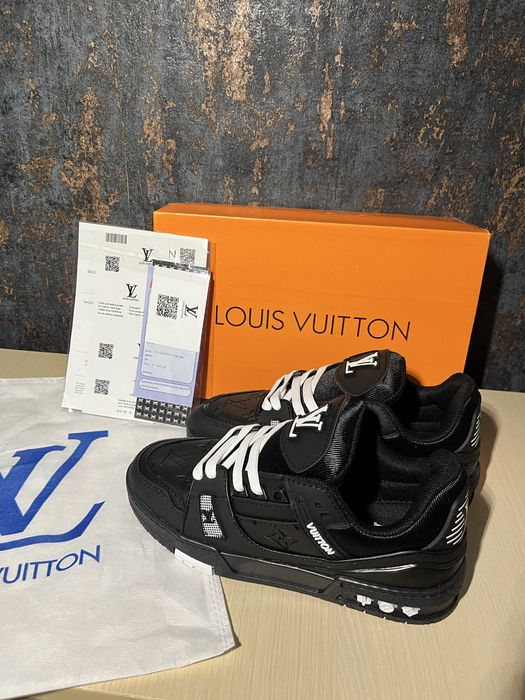 Adidasi Louis Vuitton Black