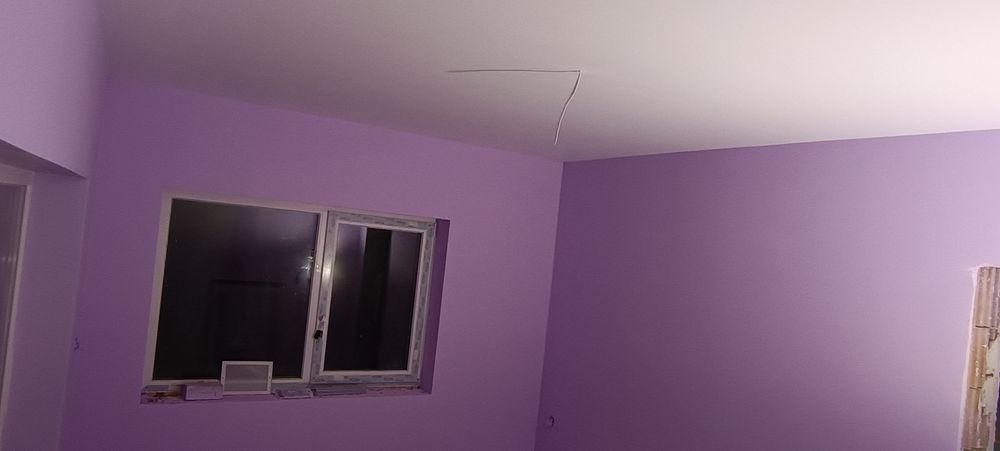 Боядисване, шпакловка