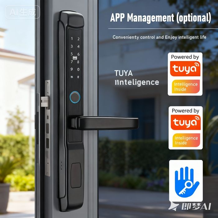 Clanța, încuietoare SMART montaj inclus