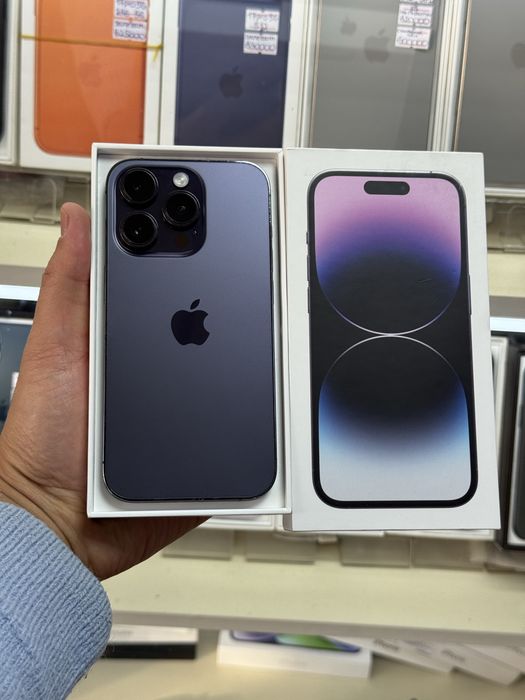  iPhone 14pro 5G 128gb ru/a EAC deeppurple в отличном сост.безремонта