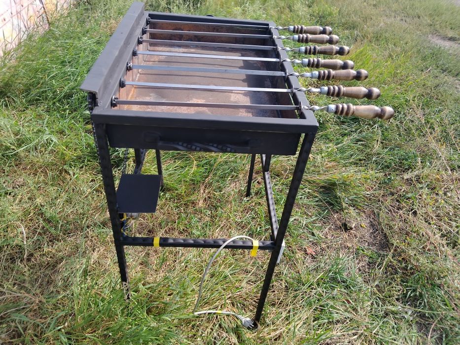 Мангал с электроприводом.