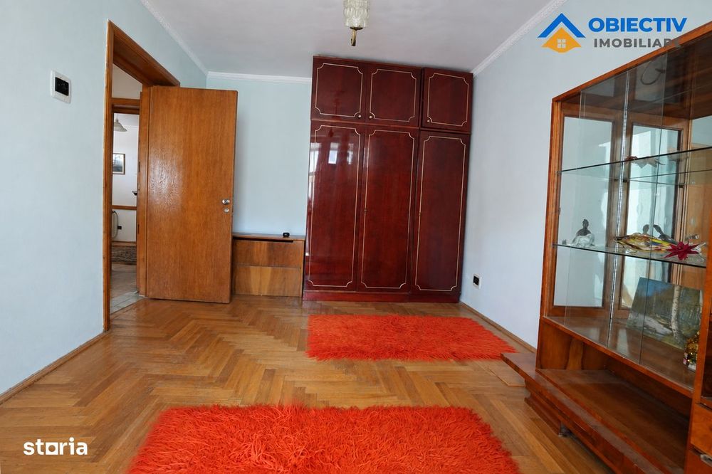 Apartament 3 camere/ 2 balcoane + boxa CENTRU Dioda