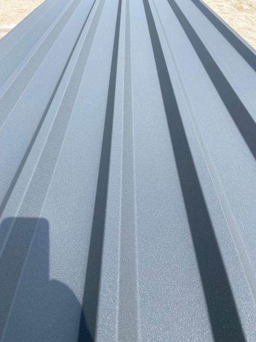 Tablă Cutată T35 Gri Antracit RAL 7016 Mat Lucios 6m lungime Fațadă