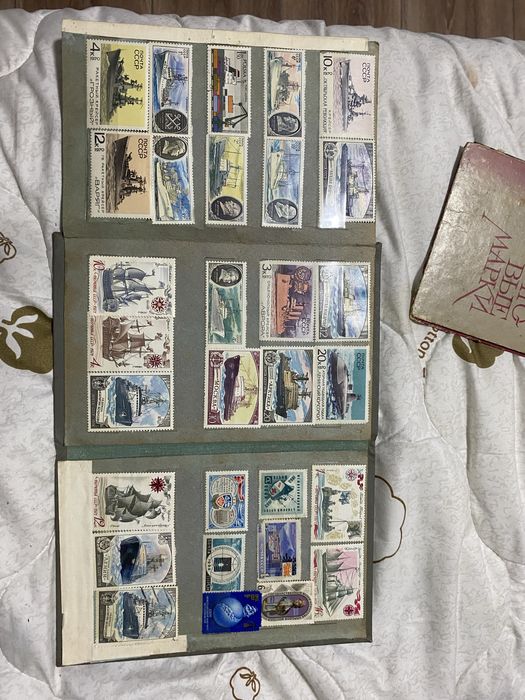 Продам почтовые марки , старых и новых годов также редкости тоже есть