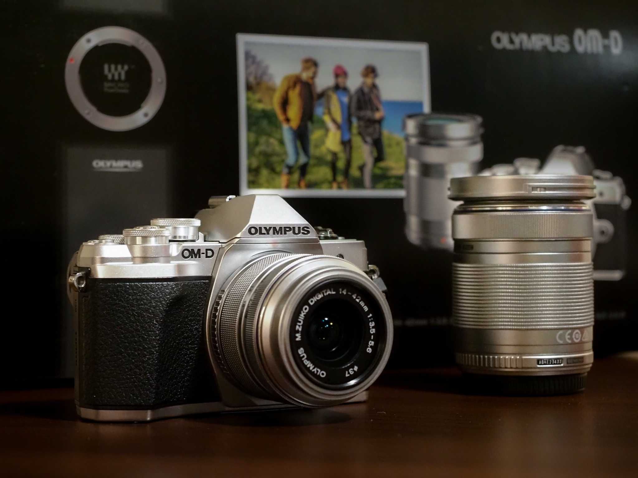 Olympus OM-D E-M10 Mark III - Kit dublu 14-42mm si 40-150, video 4K ...