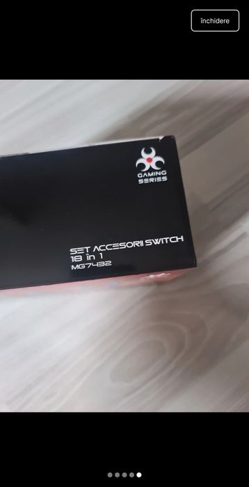 Set accesorii Nintendo Switch,  18in1, noi, sigilat