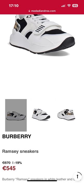 Burberry Ramsey Sneakers 40