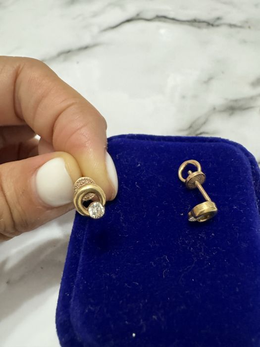 Серьги с бриллиантами