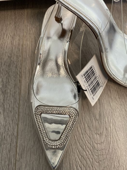 Pantofi eleganti MANGO,noi cu eticheta,bijuterie decorativa,marime 36