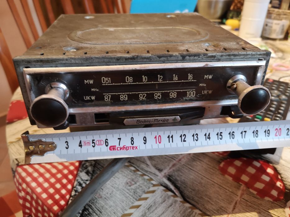 Becker Mexico ретро авто радио