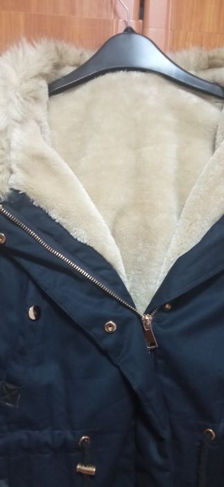 Geacă îmblănită de iarnă