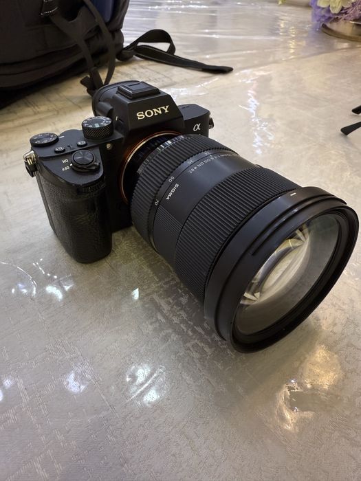 Sony a7 III с обьективом sigma 24-70 2.8