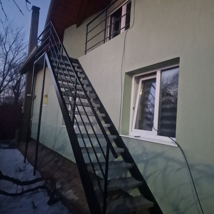 Scări metalice galvanizate