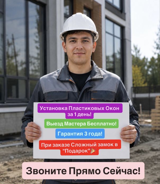 ПЛАСТИКОВЫЕ ОКНА ПВХ ДВЕРИ Балконы Витраж Установка Замер Бесплатно
