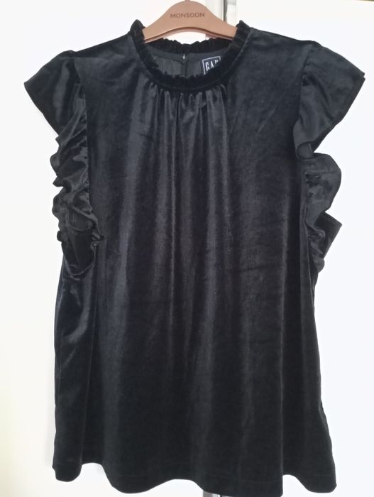 Блузка велюр 52 р Gap