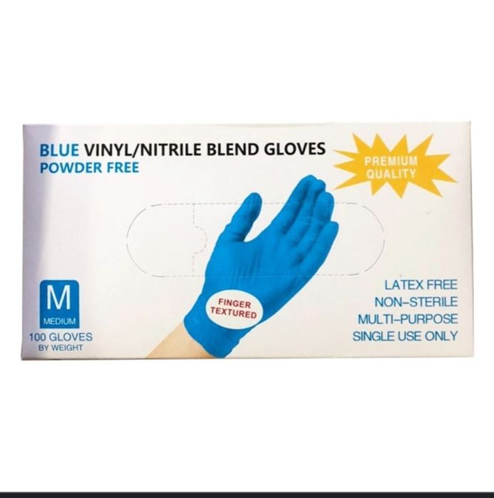 Перчатки нитрил / нитровинил