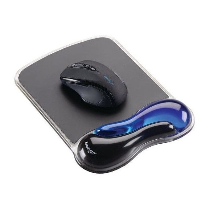 Mouse pad, albastru/fumuriu, Kensington Duo Gel