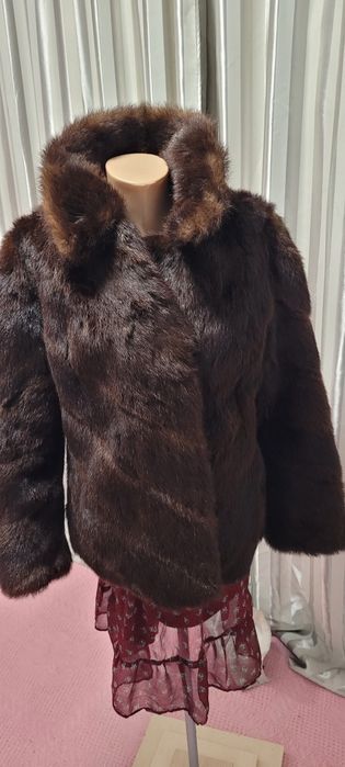 Haină  blana nutrie