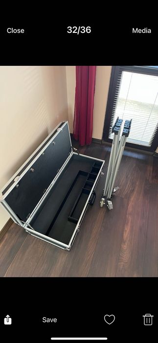 PDR куфар за инструменти - количка Valigia levabolli