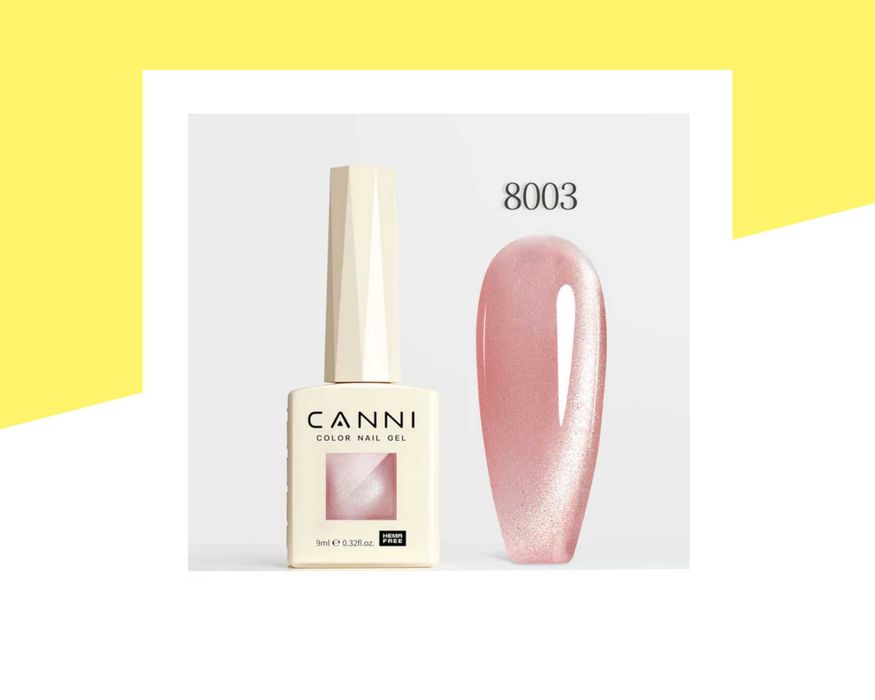 Професионален хипоалергенен гел лак котешко око CANNI - 9 мл.