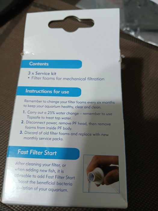 Kit de întreținere lunară Interpet pentru filtrul intern Interpet PF3