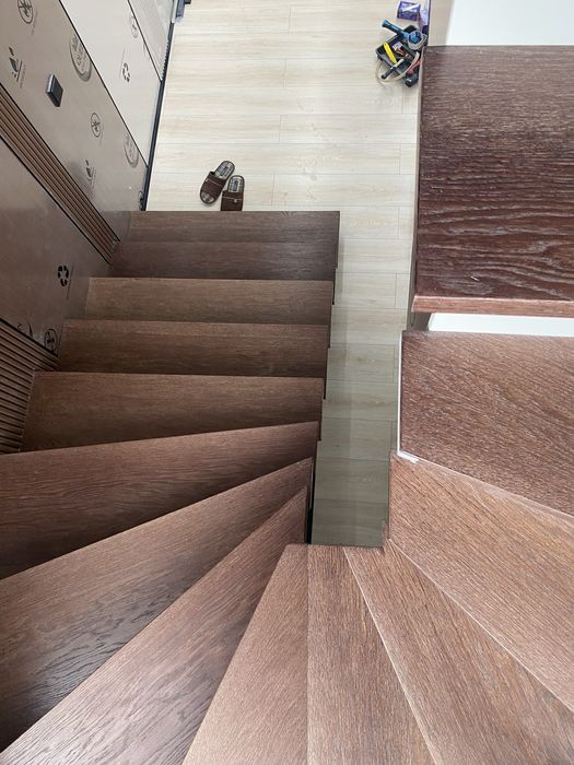 Лестница установка